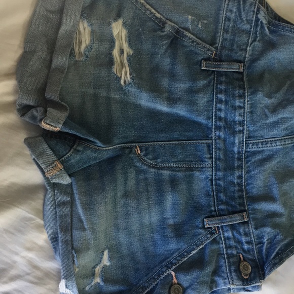 Overall shorts - Picture 2 of 5